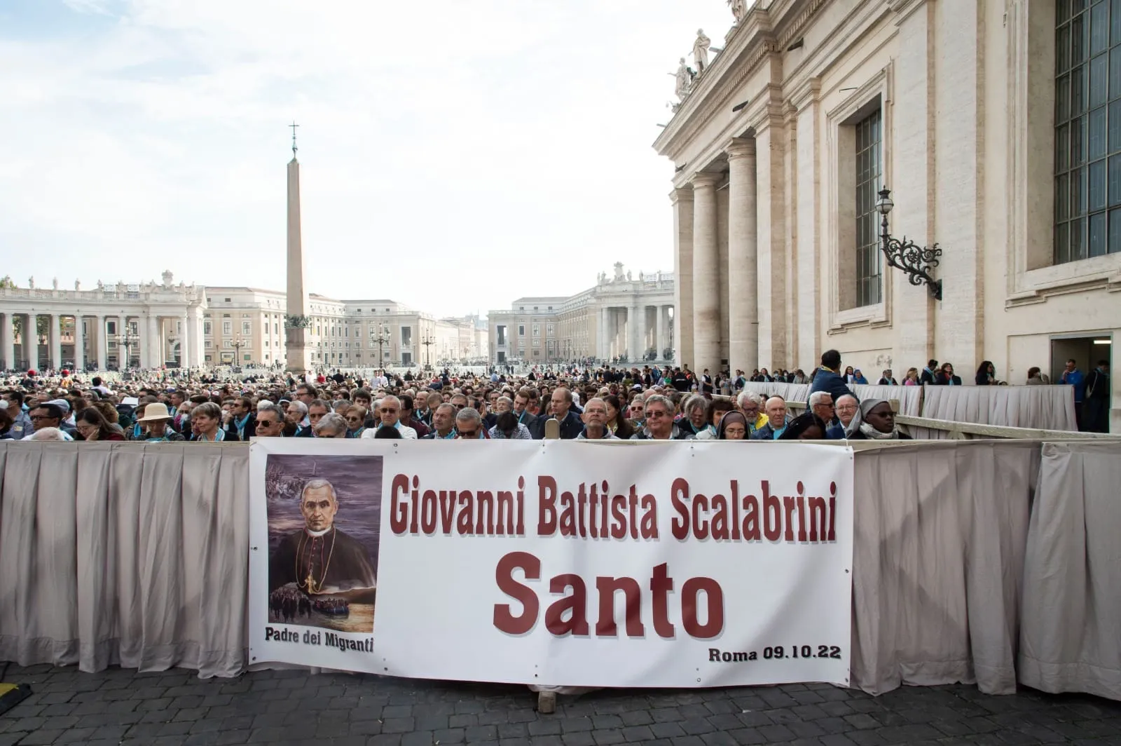 Canonization Day Scalabrini